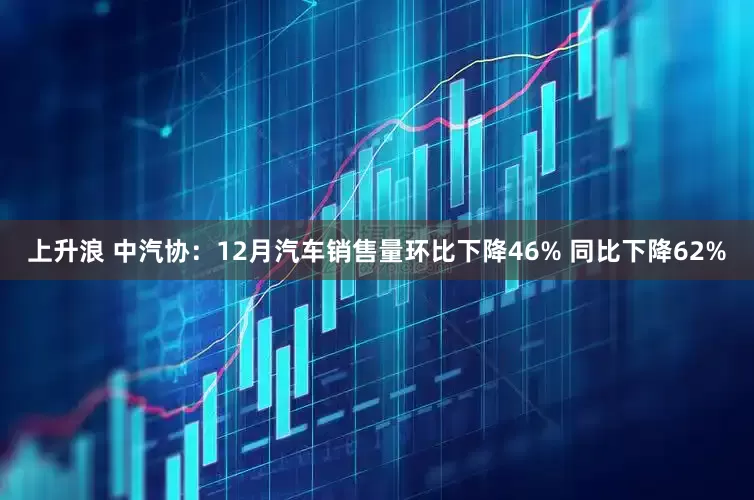 上升浪 中汽协：12月汽车销售量环比下降46% 同比下降62%